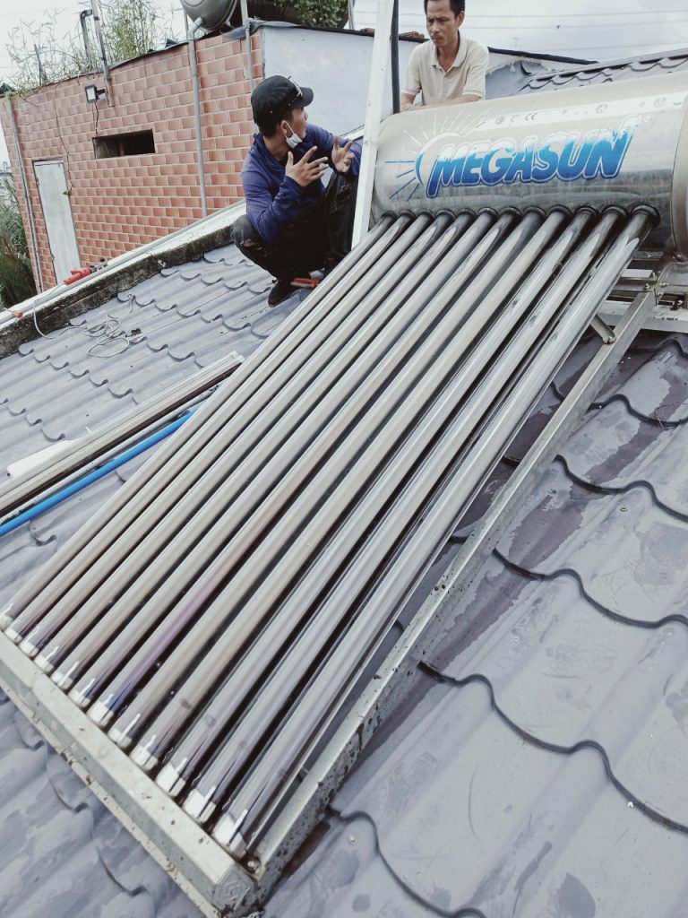 Sửa máy nước nóng năng lượng mặt trời Cần Giờ