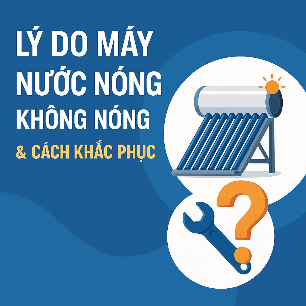 dịch vụ sửa máy nước nóng năng lượng mặt trời không nóng